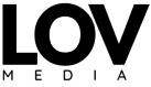 LOVMEDIA Logo Zwart